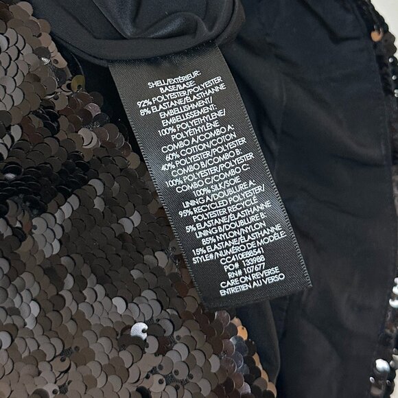 ALICE + OLIVIA Sibella Mini Dress in Black & Off White Size US 2 - Picture 10 of 14